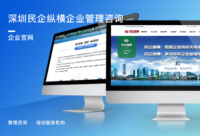 深圳民企縱橫企業(yè)-企業(yè)官網(wǎng)定制設計